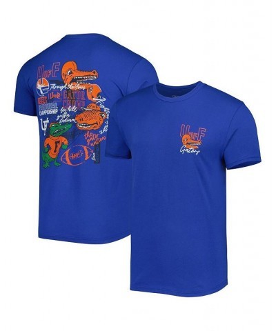 Men's Royal Florida Gators Vintage-Like Through the Years Two-Hit T-shirt $24.74 T-Shirts