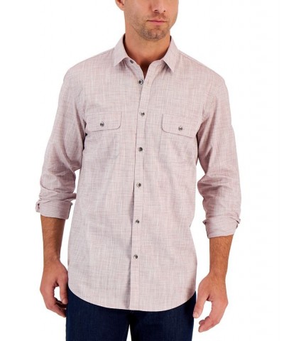 Men's Regular-Fit Solid Shirt PD07 $13.50 Shirts