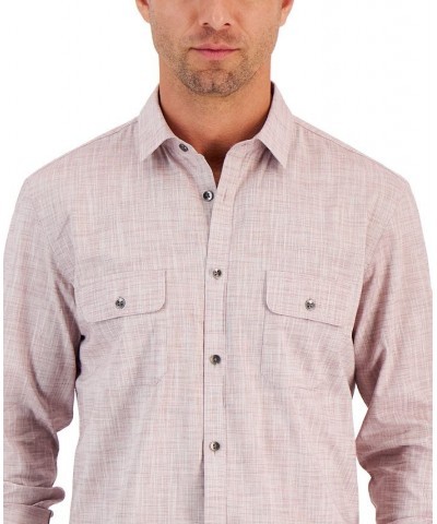 Men's Regular-Fit Solid Shirt PD07 $13.50 Shirts