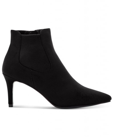 Step N' Flex Women's Jacklynne Pointed-Toe Dress Booties Black $21.12 Shoes