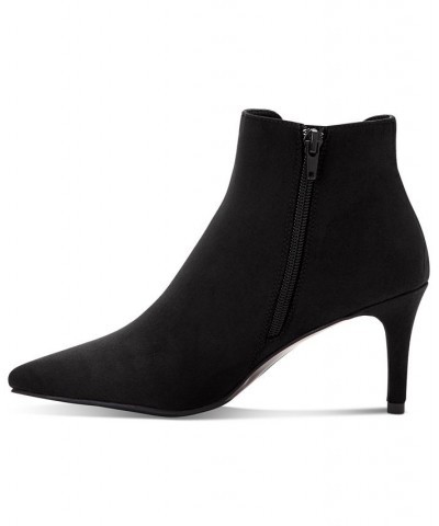 Step N' Flex Women's Jacklynne Pointed-Toe Dress Booties Black $21.12 Shoes