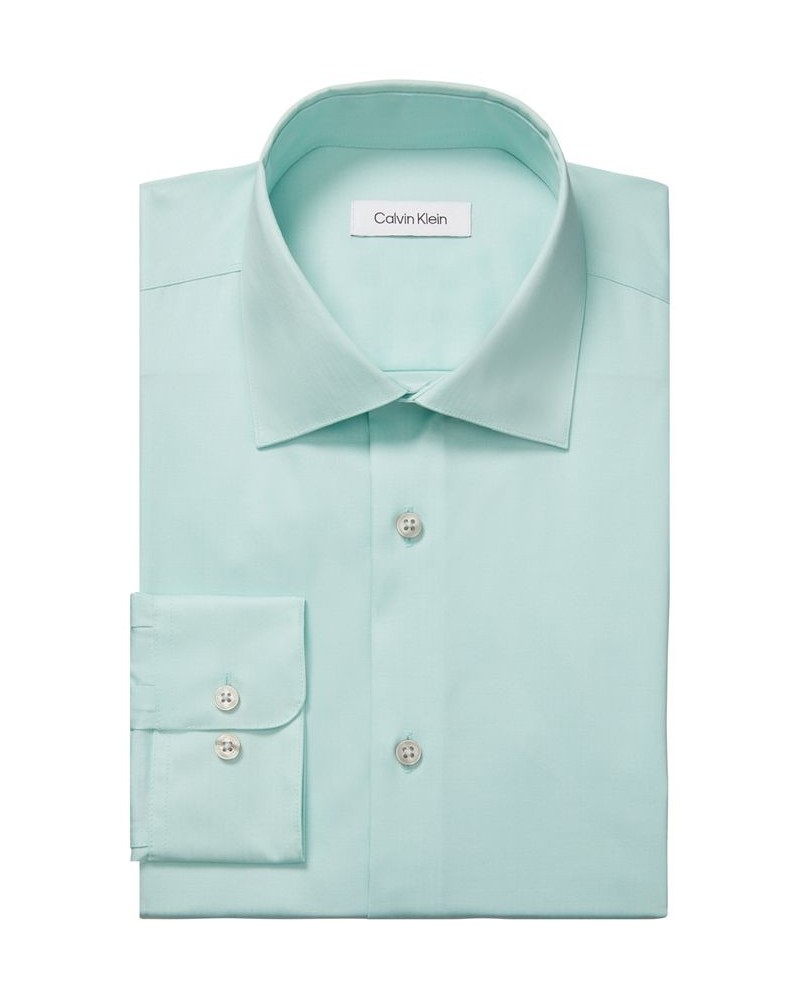 Calvin Klein Men's Steel Regular Fit Stain Shield Performance Dress Shirt PD06 $35.80 Dress Shirts