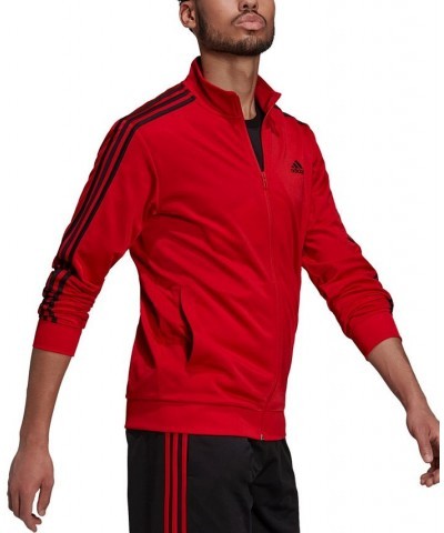 Men's Tricot Track Jacket Scarlet/Black $28.70 Jackets