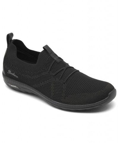 Women's Arch Fit Flex Slip-On Walking Sneakers Black $40.50 Shoes