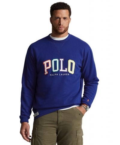 Men's Big & Tall RL Fleece Logo Sweatshirt Blue $58.46 Sweatshirt