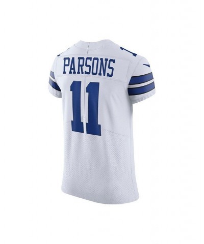 Men's Micah Parsons White Dallas Cowboys Vapor Elite Jersey $144.90 Jersey