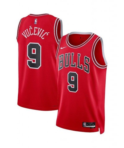 Men's and Women's Nikola Vucevic Red Chicago Bulls 2022/23 Swingman Jersey - Icon Edition $39.00 Jersey