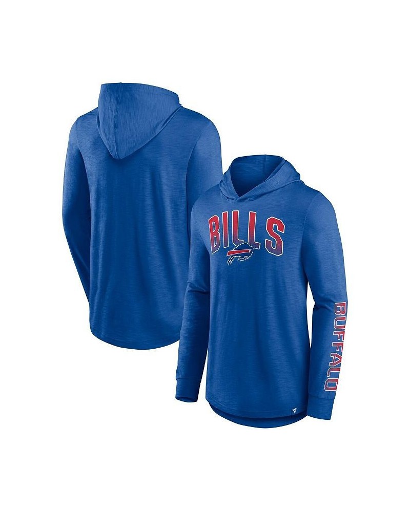 Men's Branded Royal Buffalo Bills Front Runner Pullover Hoodie $22.96 Sweatshirt