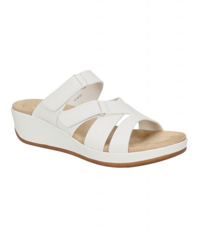 Women's Koda Wedge Sandals White $33.60 Shoes