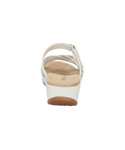 Women's Koda Wedge Sandals White $33.60 Shoes