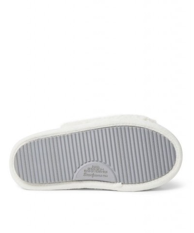 Women's Lane Teddy Slide Slippers White $20.52 Shoes