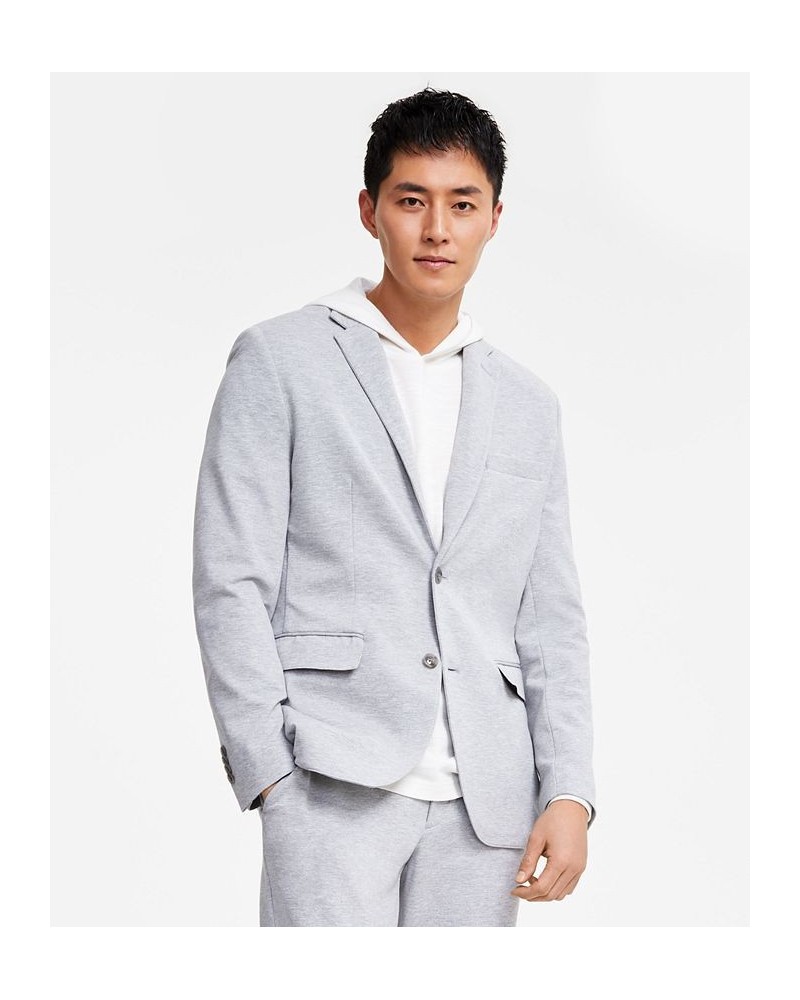 Men's Modern Knit Suit Jacket Gray $27.06 Blazers