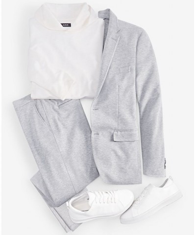 Men's Modern Knit Suit Jacket Gray $27.06 Blazers