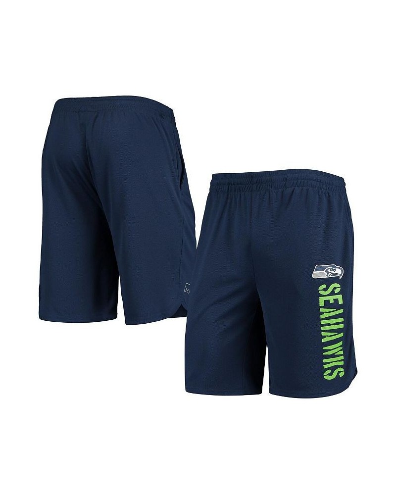 Men's College Navy Seattle Seahawks Training Shorts $38.49 Shorts