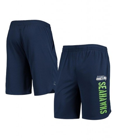 Men's College Navy Seattle Seahawks Training Shorts $38.49 Shorts