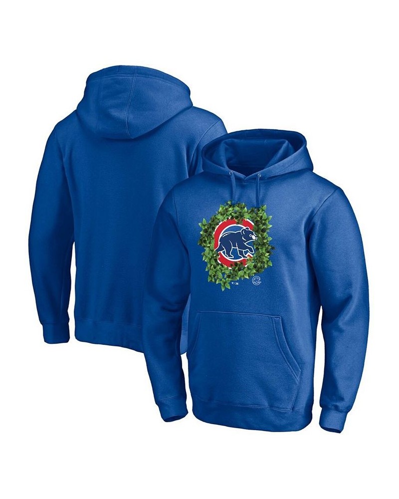 Men's Royal Chicago Cubs Hometown Pullover Hoodie $33.60 Sweatshirt