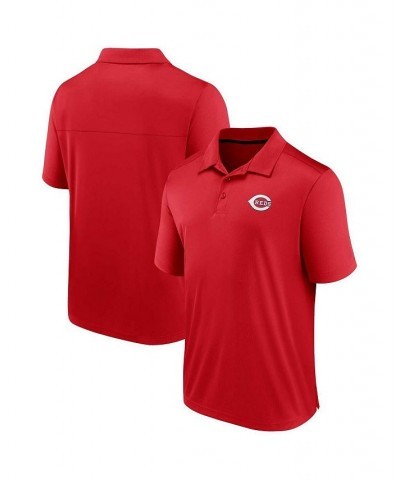 Men's Branded Red Cincinnati Reds Hands Down Polo Shirt $34.79 Polo Shirts