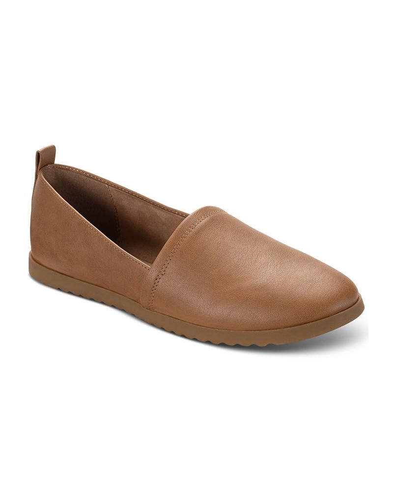 Women's Nolaa Round-Toe Slip-On Flats PD04 $32.13 Shoes