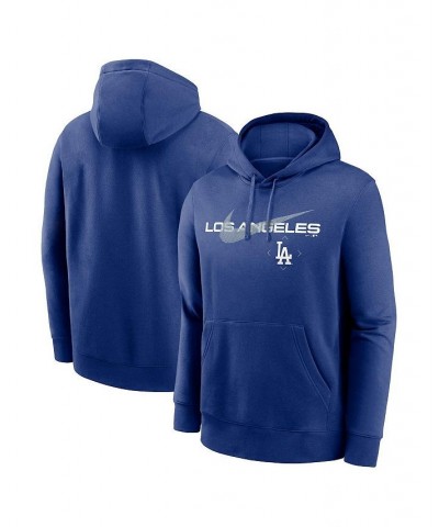 Men's Royal Los Angeles Dodgers Swoosh NeighborHOOD Pullover Hoodie $35.70 Sweatshirt