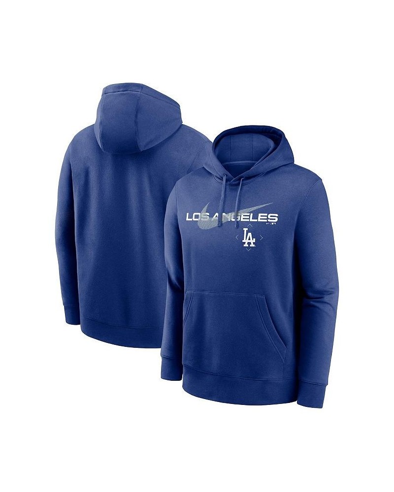 Men's Royal Los Angeles Dodgers Swoosh NeighborHOOD Pullover Hoodie $35.70 Sweatshirt