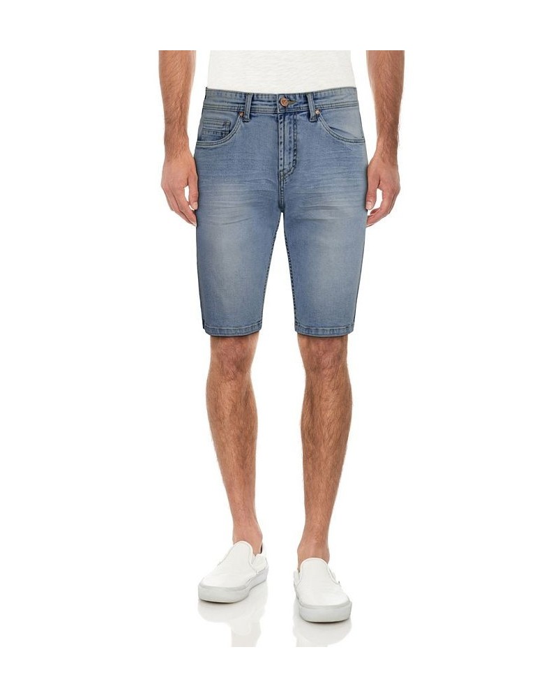 Men's Cultura Stretch Denim Shorts Blue $25.52 Shorts