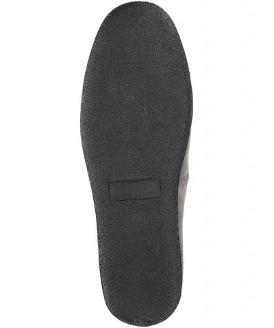 Men's Collins Genuine Suede Moc Slipper Gray $36.90 Shoes