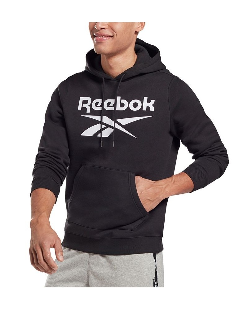 Men's Logo-Print Fleece Hoodie & Joggers Black/White $21.99 Sweatshirt