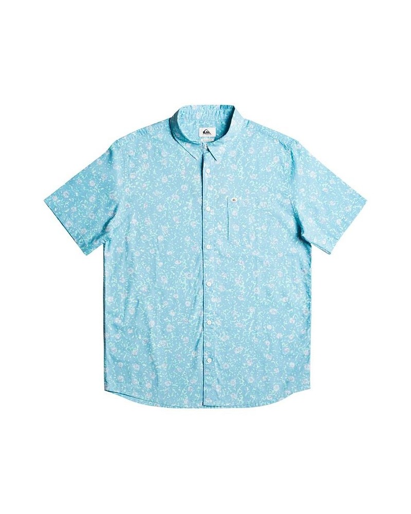 Quicksilver Men's Mellow Fuzz Short Sleeves Shirt PD02 $27.06 Shirts