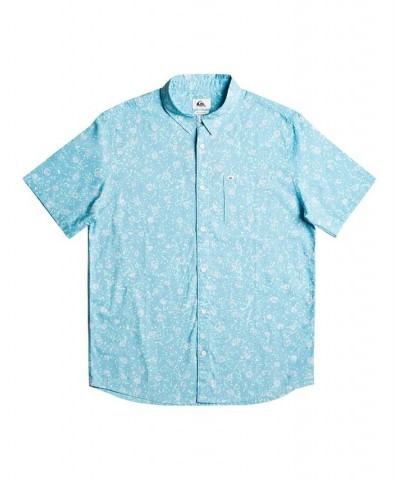 Quicksilver Men's Mellow Fuzz Short Sleeves Shirt PD02 $27.06 Shirts