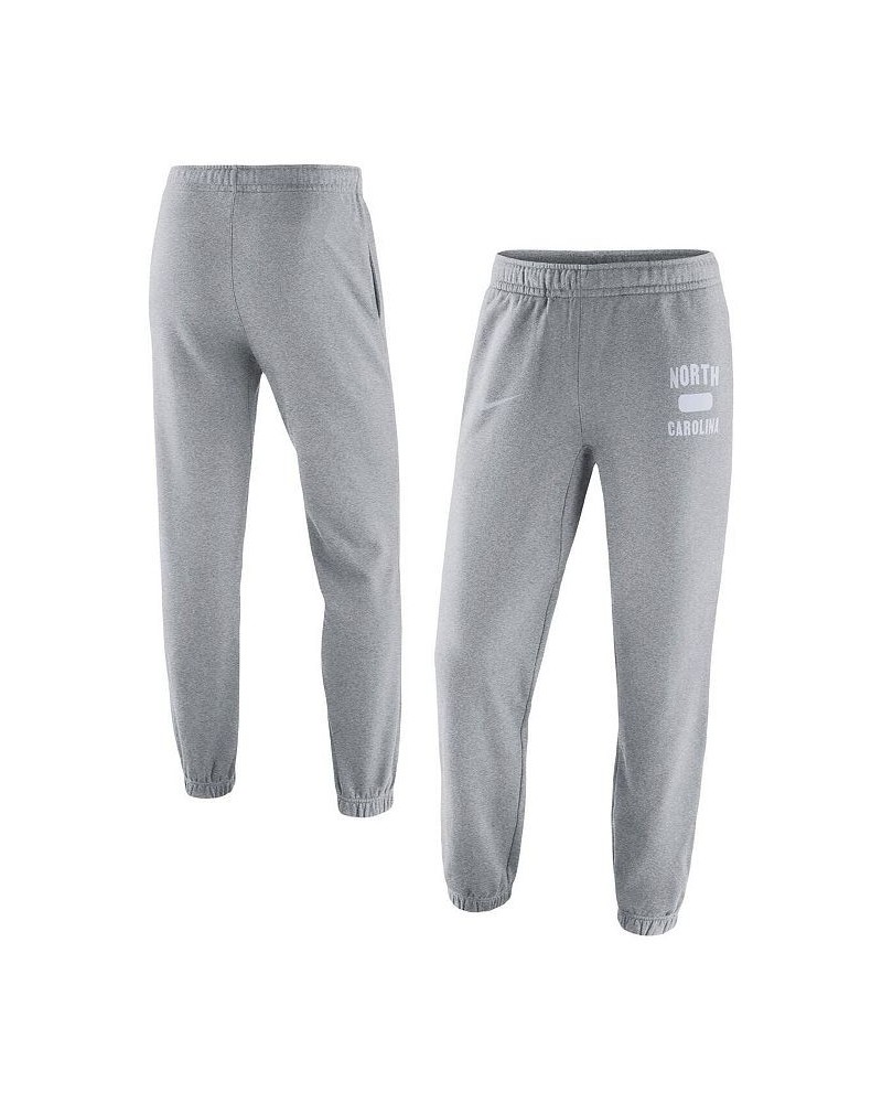 Men's Heathered Gray North Carolina Tar Heels Saturday Fleece Pants $33.84 Pants