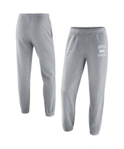 Men's Heathered Gray North Carolina Tar Heels Saturday Fleece Pants $33.84 Pants