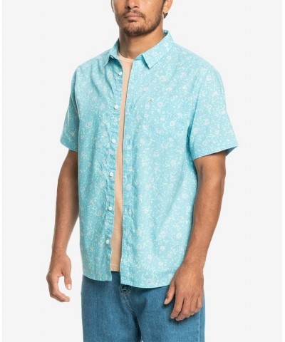 Quicksilver Men's Mellow Fuzz Short Sleeves Shirt PD02 $27.06 Shirts