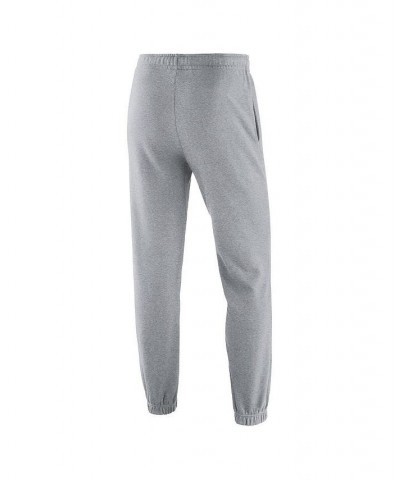 Men's Heathered Gray North Carolina Tar Heels Saturday Fleece Pants $33.84 Pants