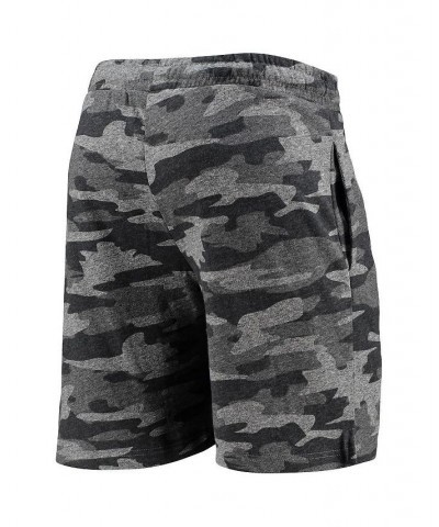 Men's Charcoal, Gray South Carolina Gamecocks Camo Backup Terry Jam Lounge Shorts $22.00 Shorts