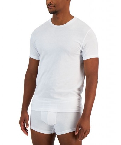 Men's 4-Pk. Classic-Fit Solid Cotton T-Shirts White $12.96 Undershirt