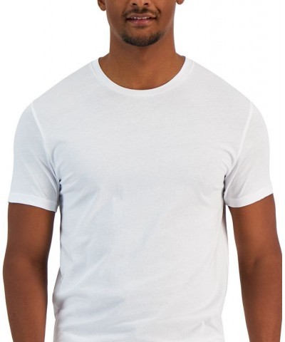 Men's 4-Pk. Classic-Fit Solid Cotton T-Shirts White $12.96 Undershirt