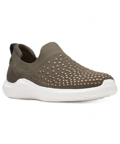 Women's Nova Grove Slip-On Studded Sneakers Green $32.55 Shoes