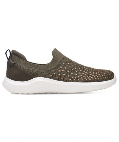 Women's Nova Grove Slip-On Studded Sneakers Green $32.55 Shoes