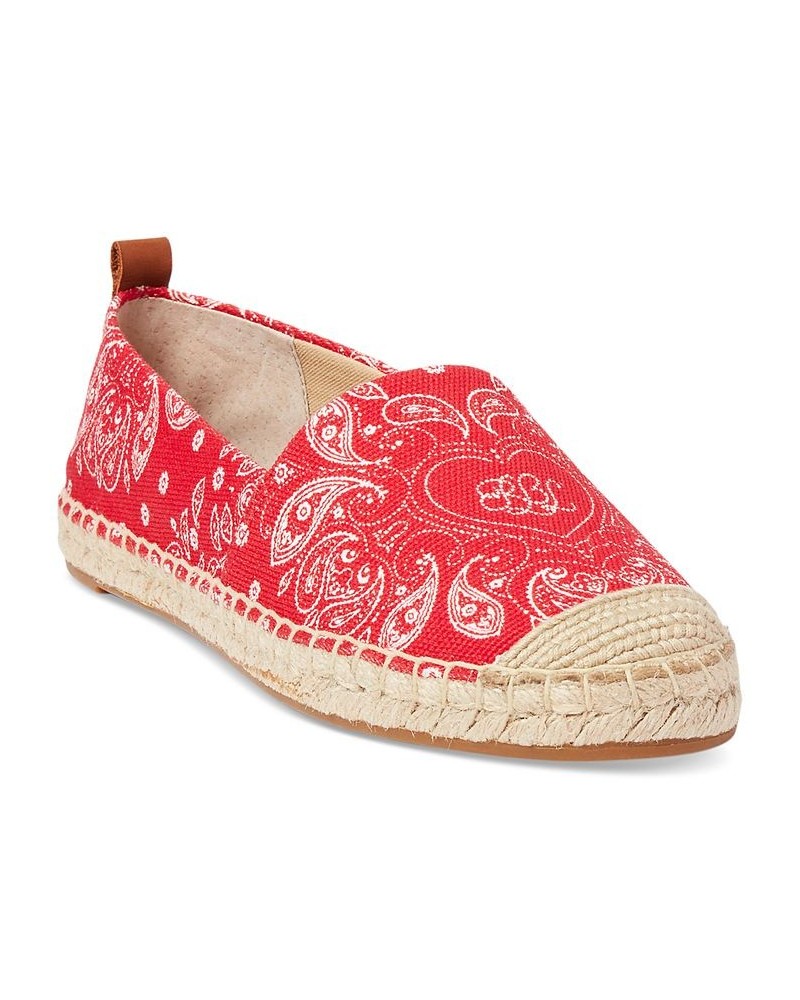 Women's Cameryn Espadrilles Red $31.50 Shoes