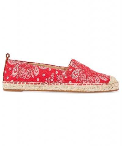 Women's Cameryn Espadrilles Red $31.50 Shoes