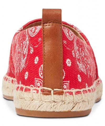 Women's Cameryn Espadrilles Red $31.50 Shoes