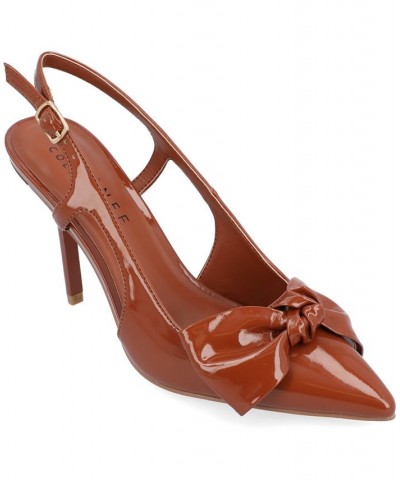 Women's Viera Bow Pumps PD03 $41.00 Shoes