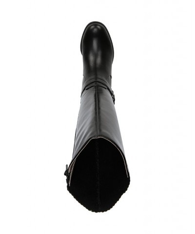 X Anita High Shaft Boots Black $51.60 Shoes