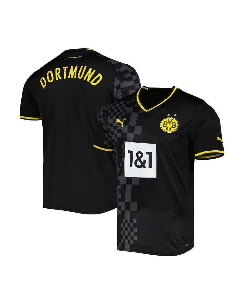 Men's Black Borussia Dortmund 2022/23 Away Replica Jersey $53.99 Jersey