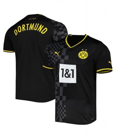 Men's Black Borussia Dortmund 2022/23 Away Replica Jersey $53.99 Jersey