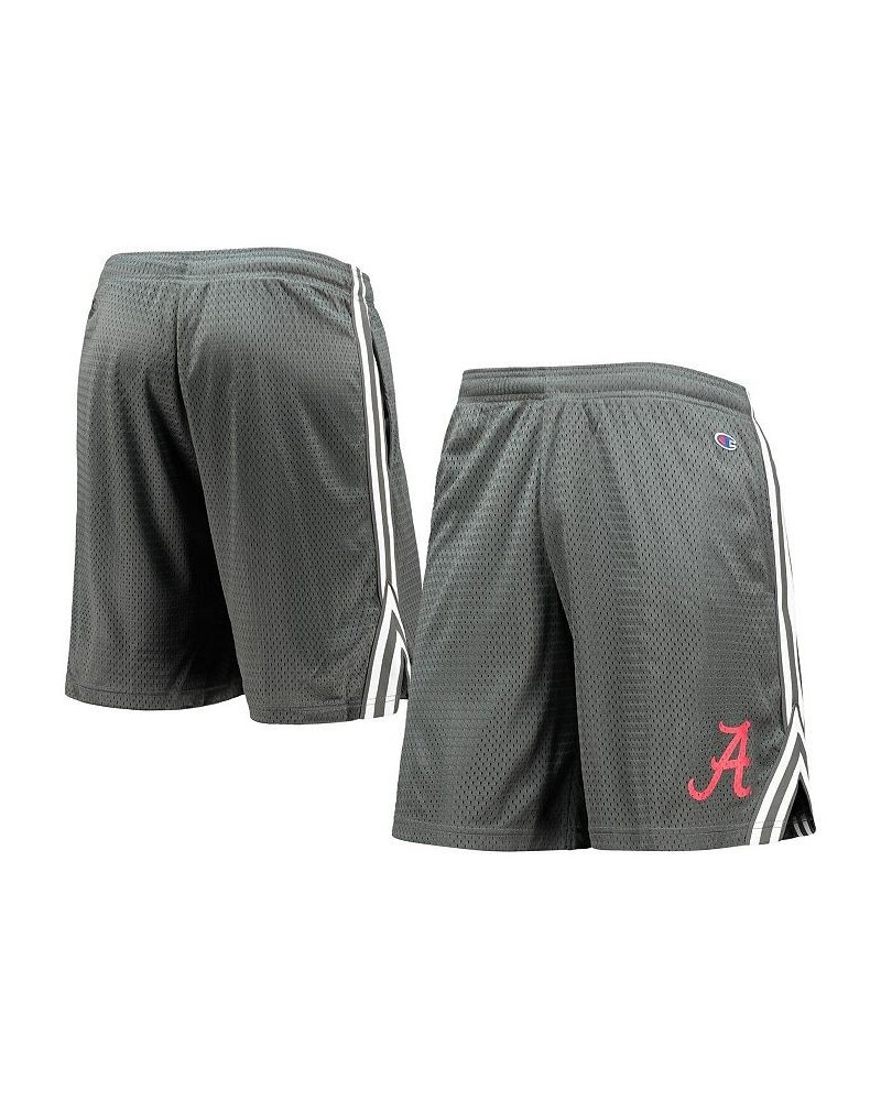 Men's Gray Alabama Crimson Tide Team Lacrosse Shorts $28.49 Shorts