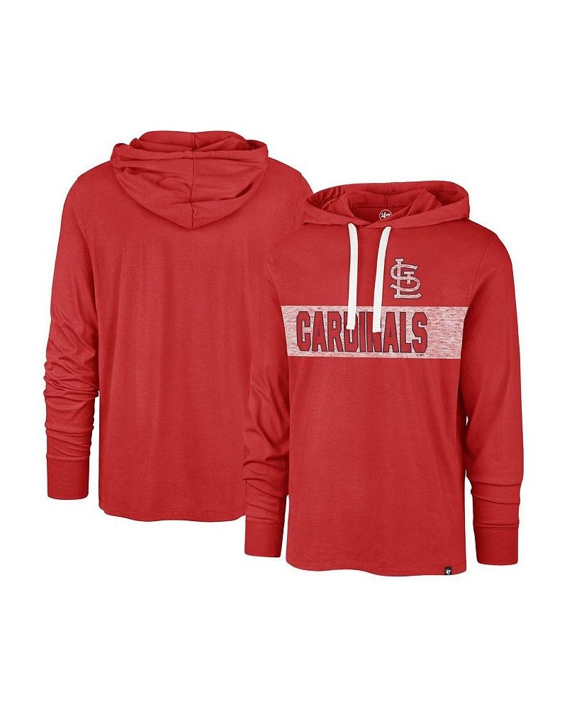 Men's Red St. Louis Cardinals Field Franklin Pullover Hoodie $37.50 Sweatshirt