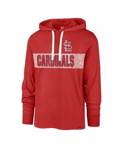 Men's Red St. Louis Cardinals Field Franklin Pullover Hoodie $37.50 Sweatshirt