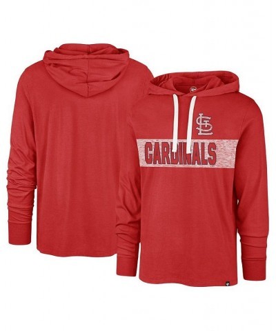 Men's Red St. Louis Cardinals Field Franklin Pullover Hoodie $37.50 Sweatshirt