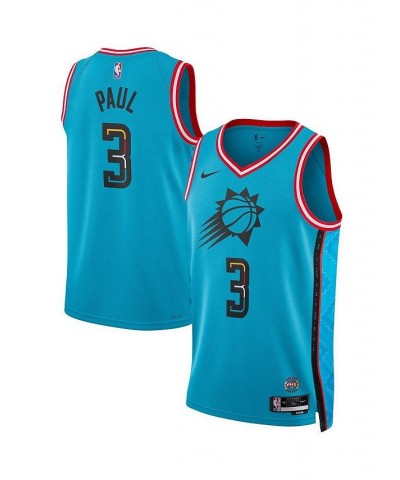 Men's and Women's Chris Paul Turquoise Phoenix Suns 2022/23 Swingman Jersey - City Edition $61.10 Jersey